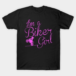 I'm Biker Girl T-Shirt